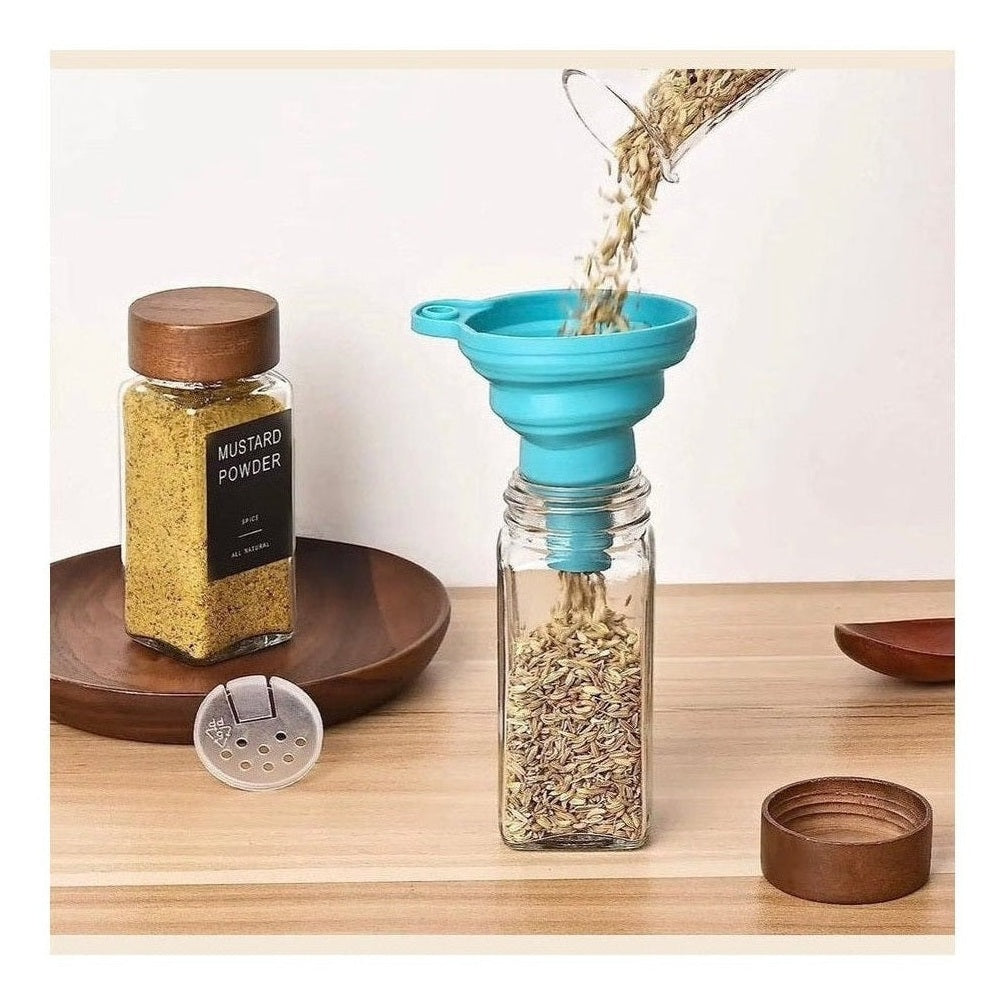 Kruidenpotjes Set 36 Stuks | Aluminium Deksel + Stickers & Accessoires