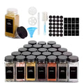 Kruidenpotjes Set 24 Stuks | Aluminium Deksel + Stickers & Accessoires