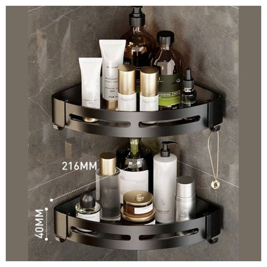 Zelfklevend Doucherekje Zonder Boren – Shampoo houder - 2 Laags