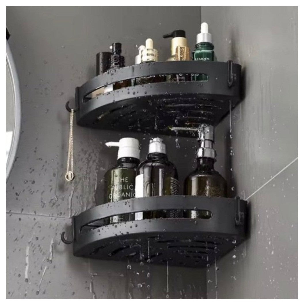 Zelfklevend Doucherekje Zonder Boren – Shampoo houder - 2 Laags