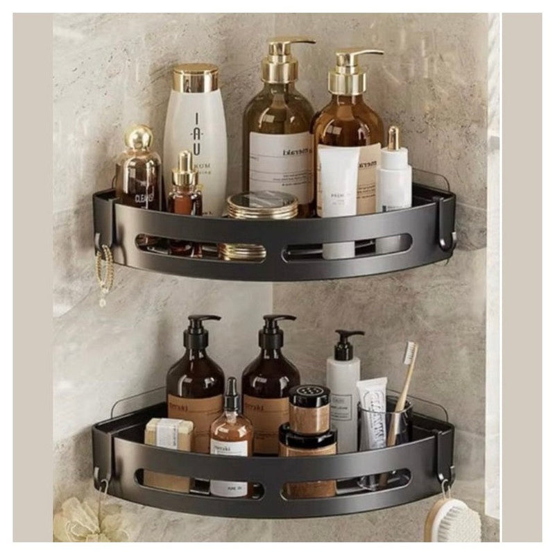 Zelfklevend Doucherekje Zonder Boren – Shampoo houder - 2 Laags