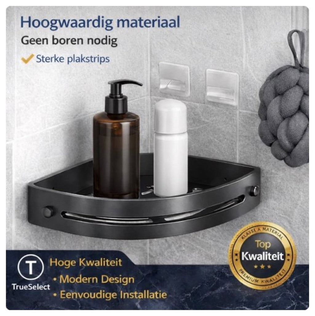 Zelfklevend Doucherekje Zonder Boren – Shampoo houder - 2 Laags